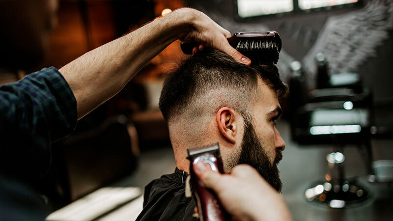 Barbería usando Keppi